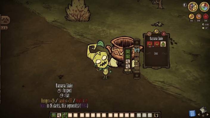 A Cave Banana Tree in Don't Starve Together