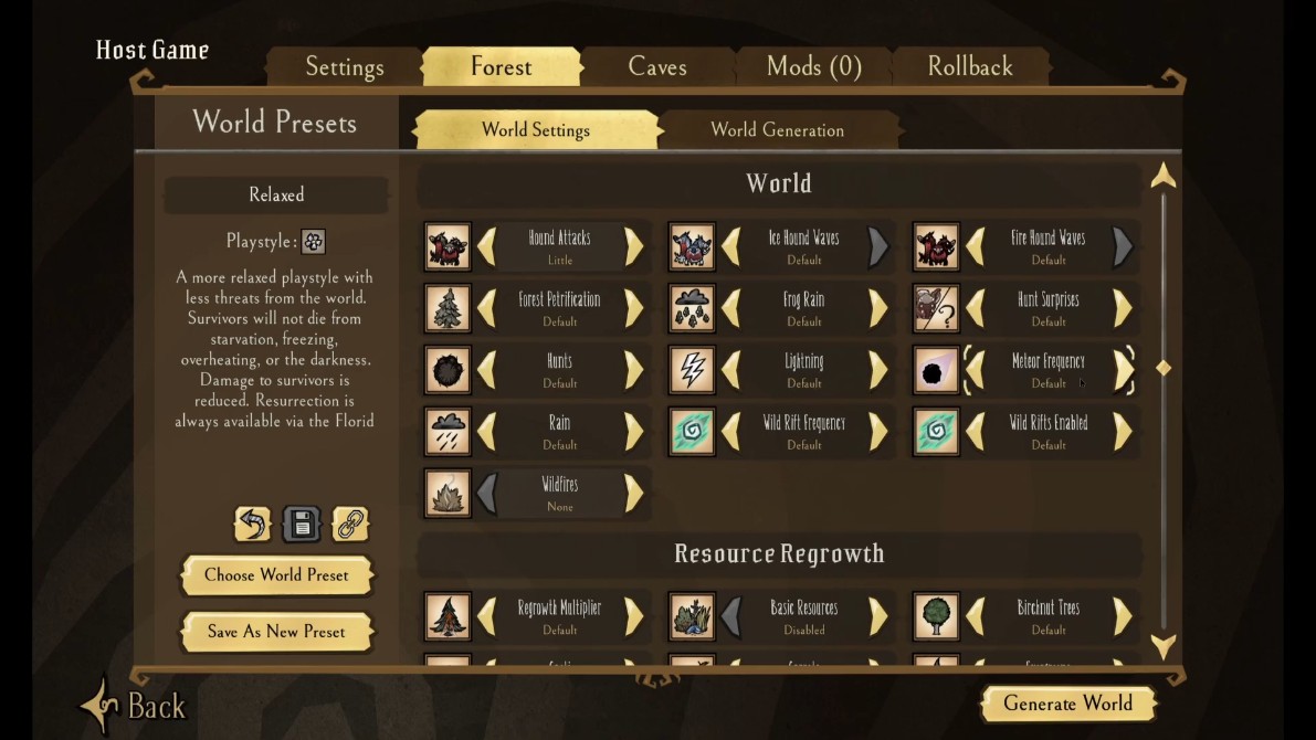 Um jogador cultivando rochas lunares usando o Cajado do Chamador Lunar