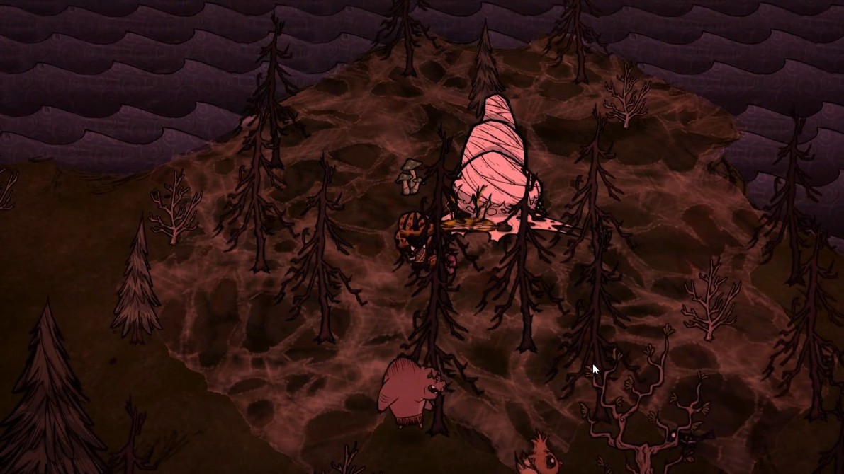 满月时猪人变身怪物的过程图示