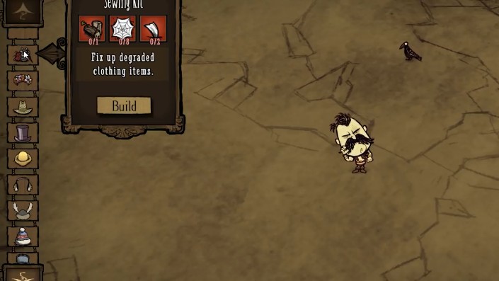 A selection of winter clothing items in Don't Starve Together, including the Beefalo Hat and Tam O' Shanter.
